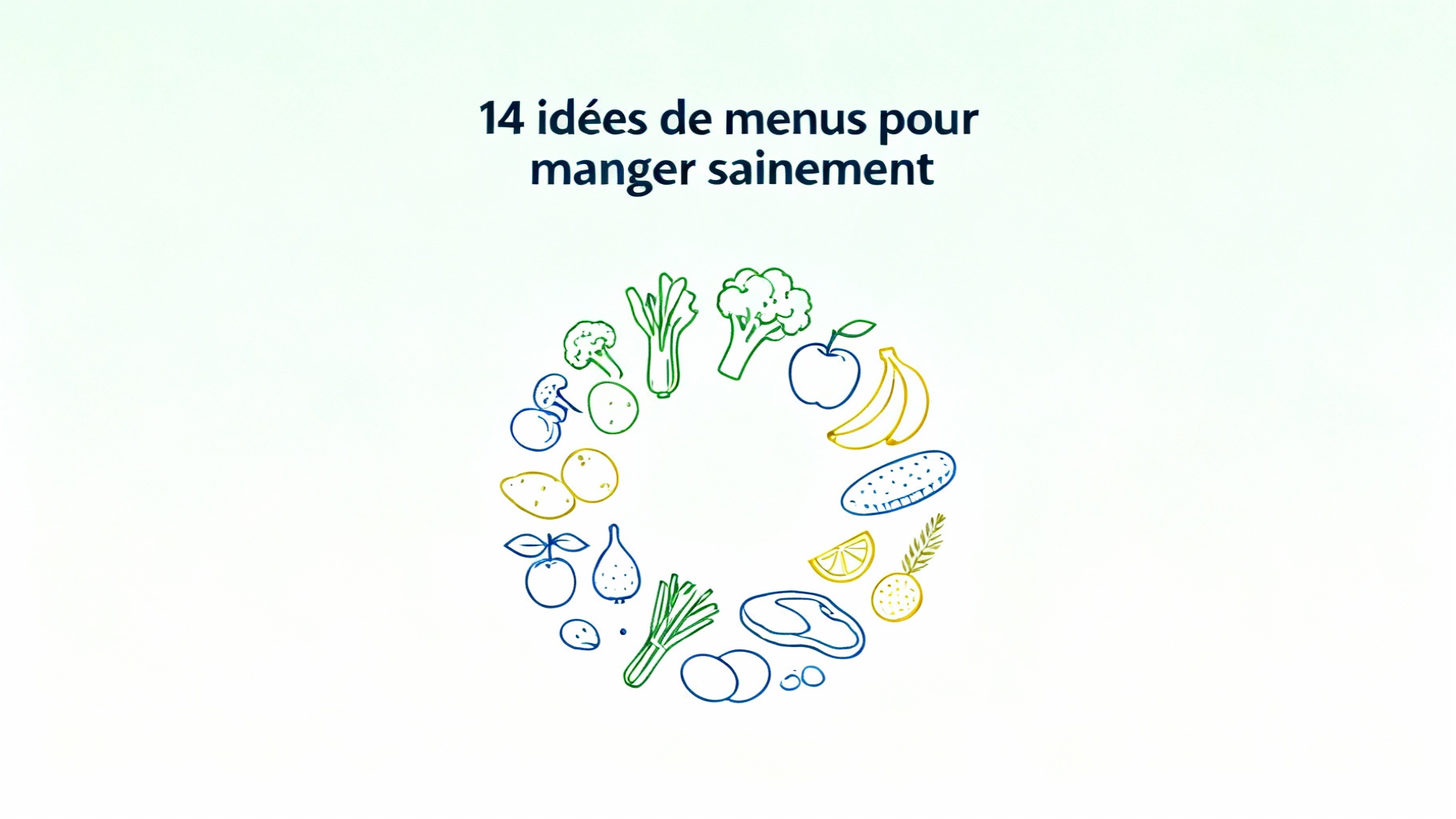 14 menus sains pour bien manger chaque semaine 1 14 idées de menus pour manger sainement