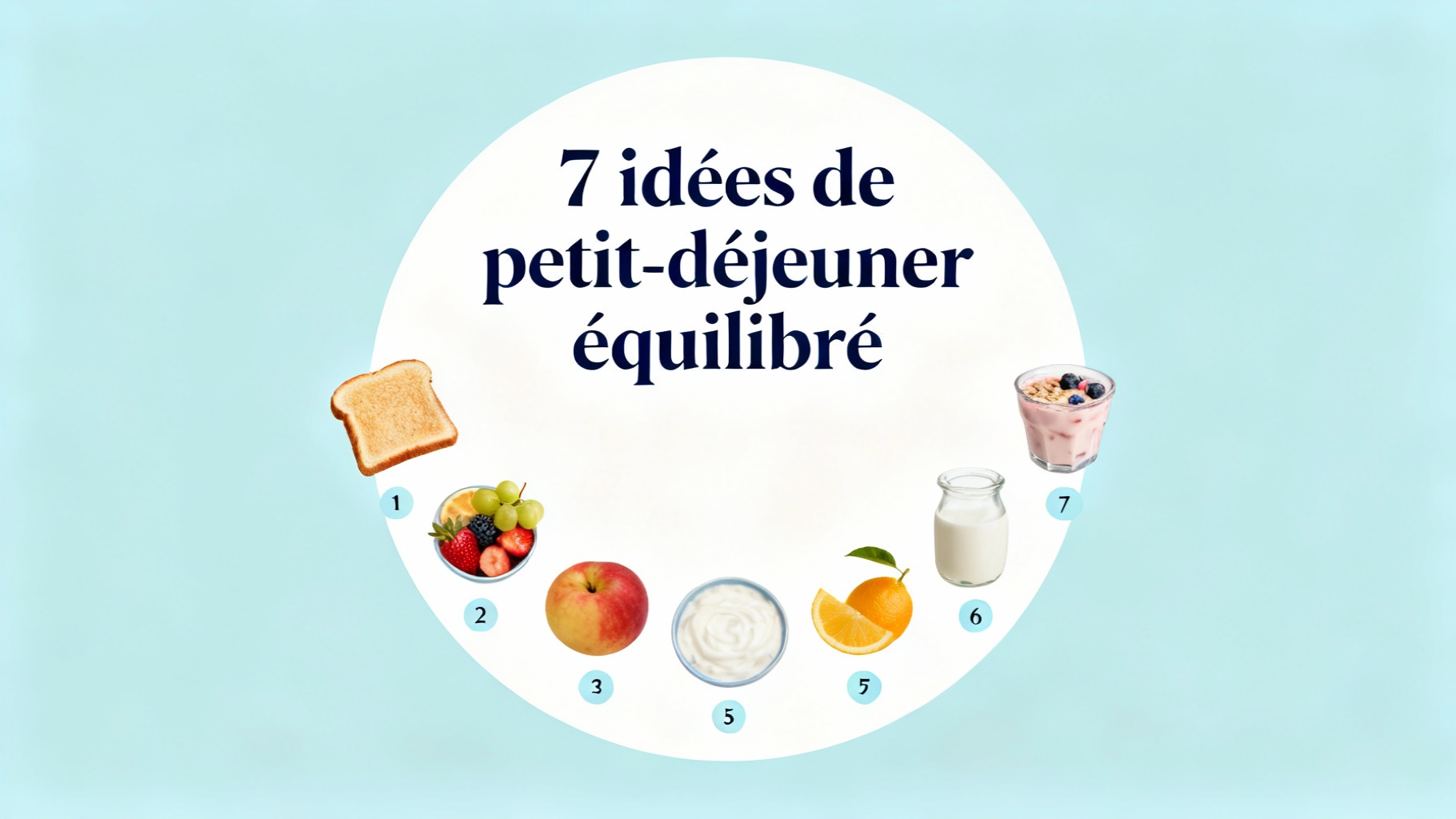 7 idées de petit-déjeuner équilibré