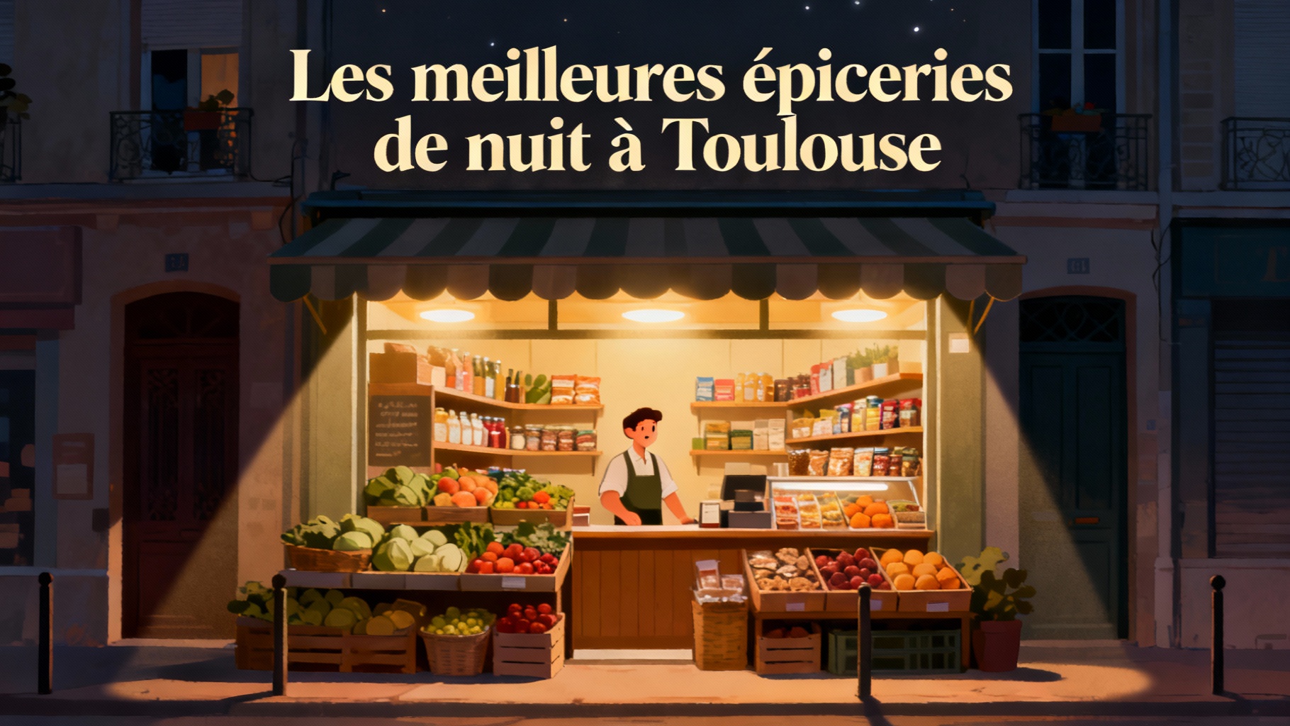 Les meilleures épiceries de nuit à Toulouse