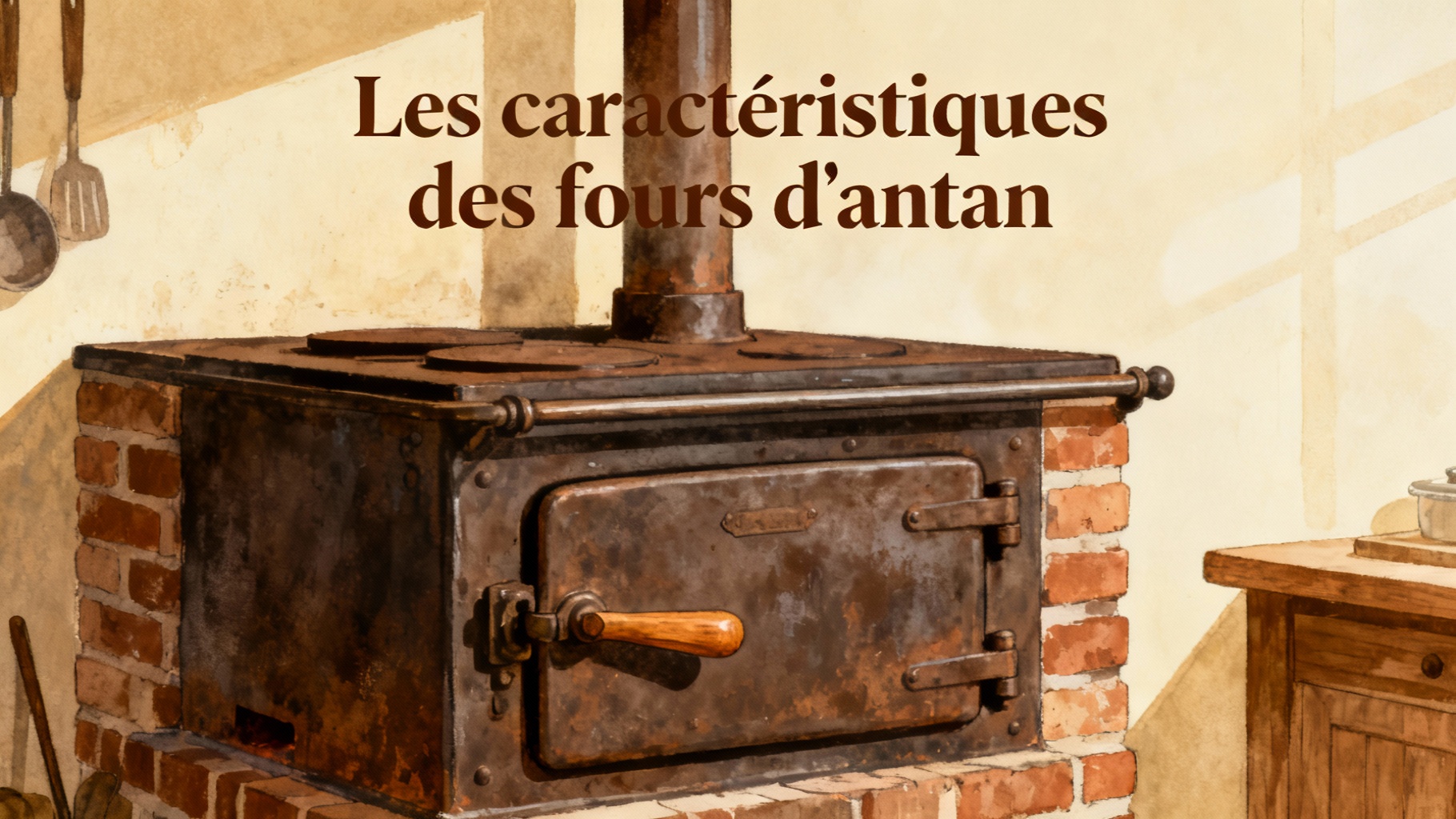 Les caractéristiques des fours d'antan