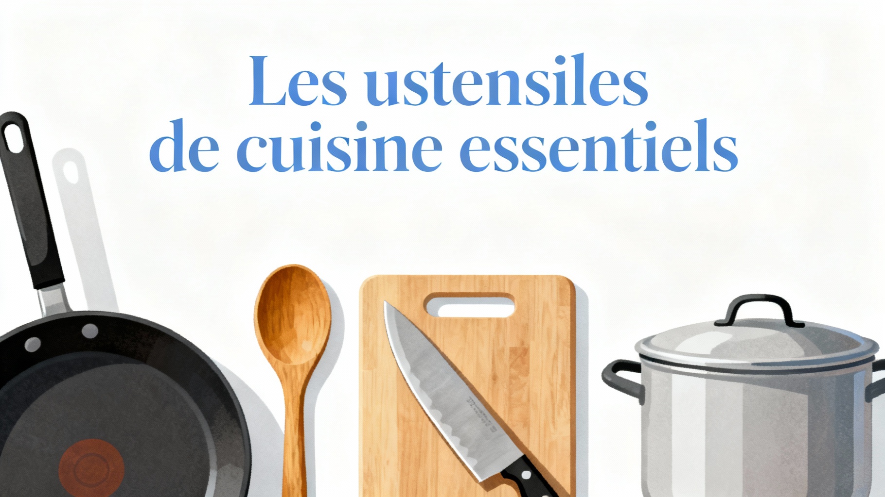 La liste complète des ustensiles de cuisine à avoir 1 Les ustensiles de cuisine essentiels