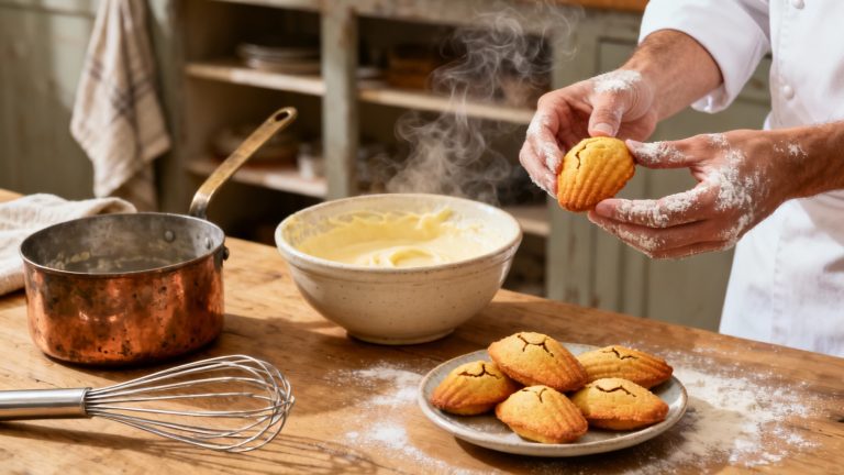 La recette de madeleine moelleuse de cyril lignac