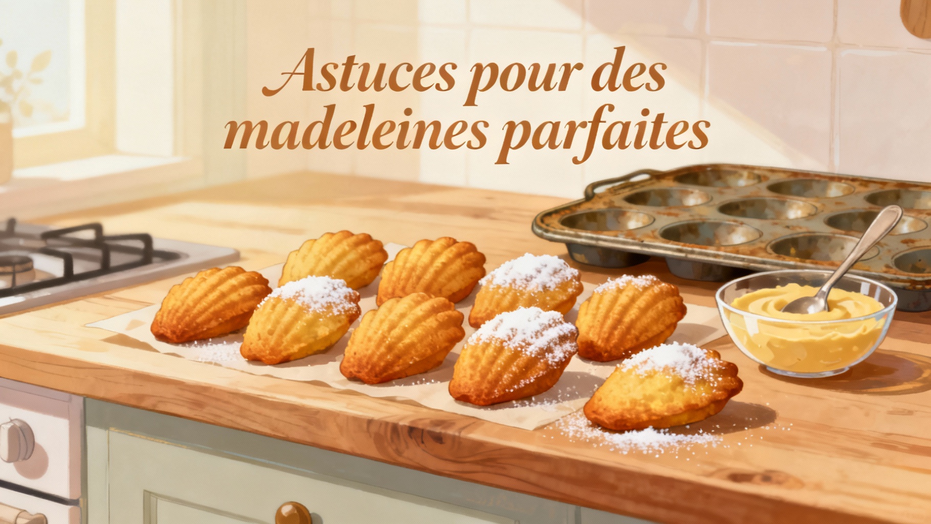 Astuces pour des madeleines parfaites