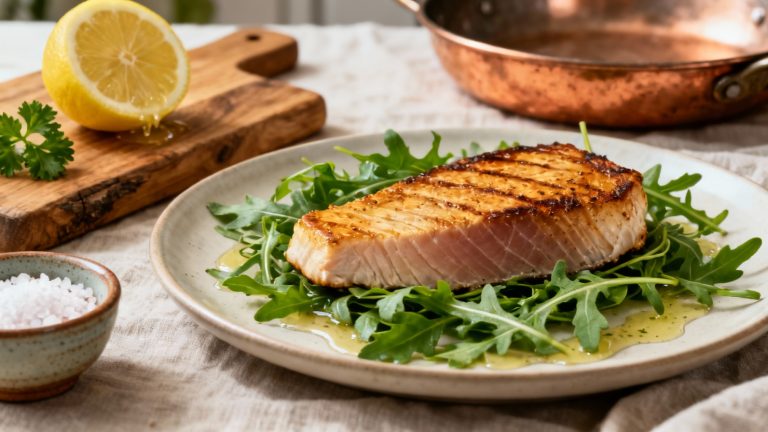 Recette de thon frais poêlé : simple et savoureuse