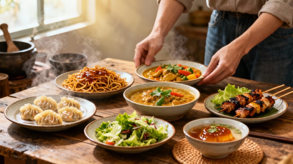 Top 7 des plats asiatiques incontournables à découvrir