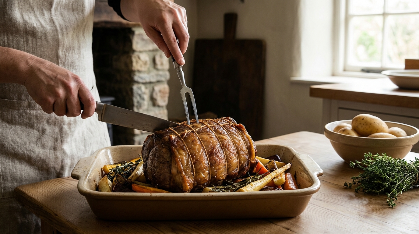 Découvrez la meilleure recette de rosbeef au four