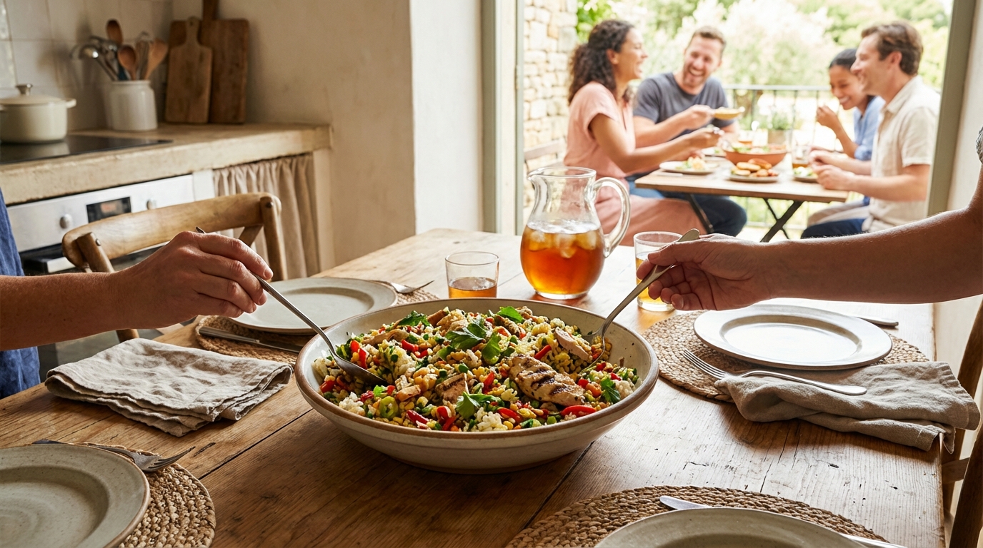 Découvrez la meilleure salade de riz pour vos repas