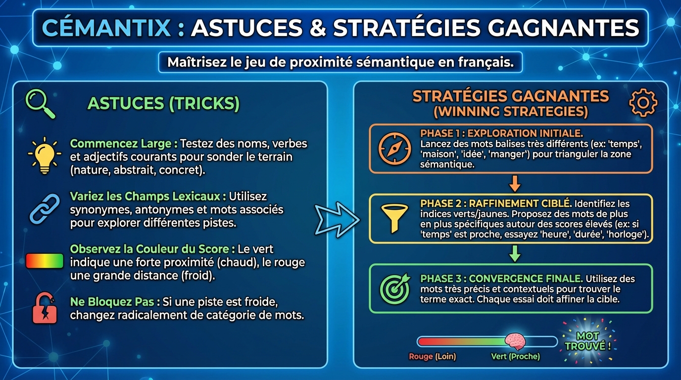 Découvrez le jeu cémantix : astuces et stratégies gagnantes 1 Stratégies pour gagner à cémantix