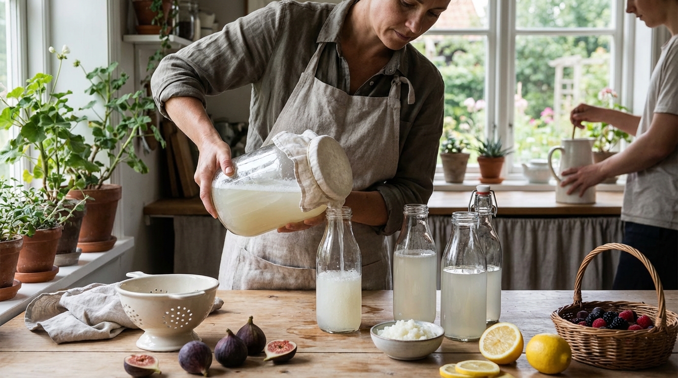Découvrez le kéfir de fruit : bienfaits et recettes faciles