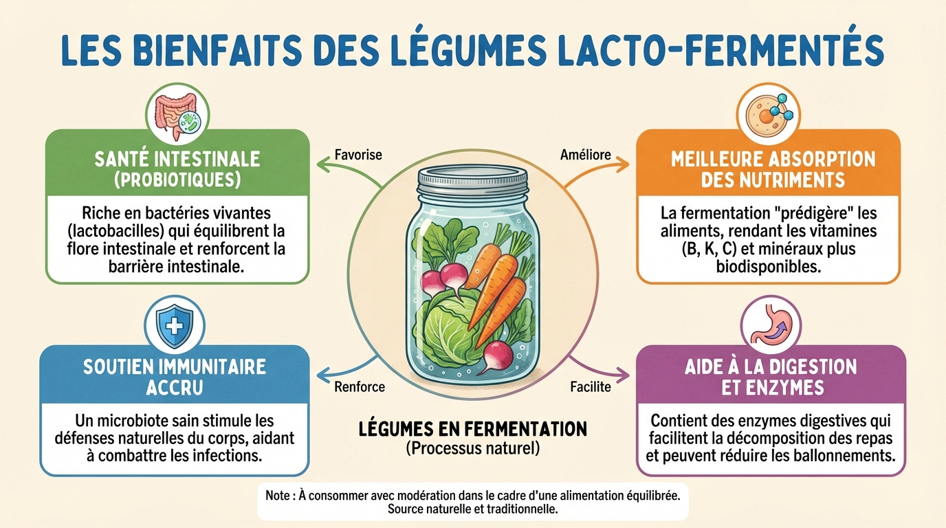 Découvrez les bienfaits des légumes lacto-fermentés 1 Comment préparer des légumes lacto-fermentés chez soi ?