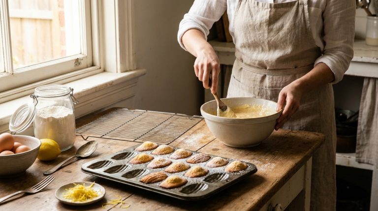 La recette de madeleine moelleuse de cyril lignac