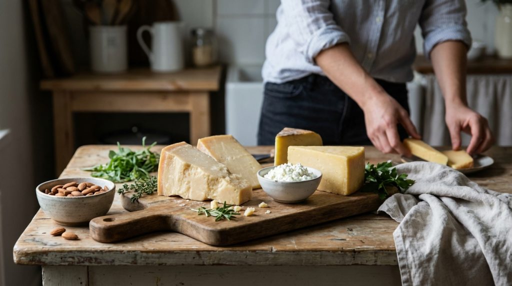Les fromages riches en protéines pour un régime équilibré
