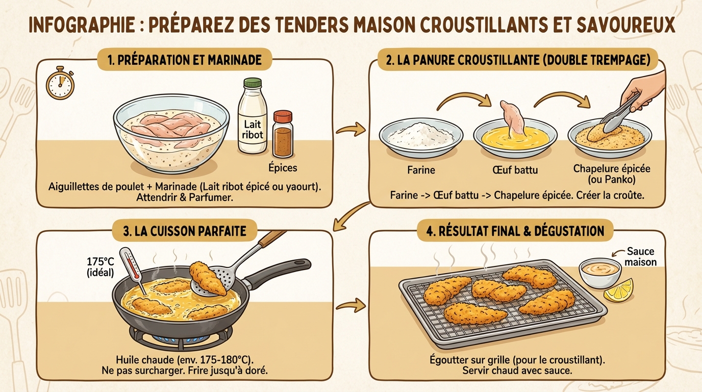 Étapes de préparation