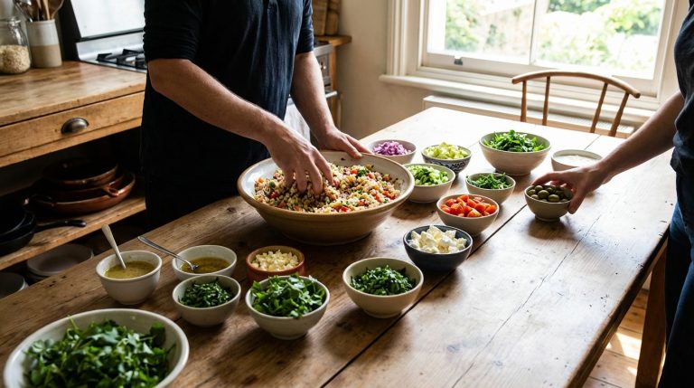 Recette savoureuse de salade de riz à personnaliser