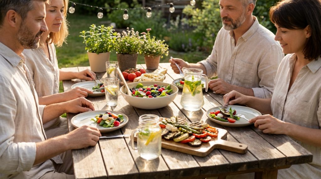 Un menu d'été pour recevoir vos amis en toute simplicité