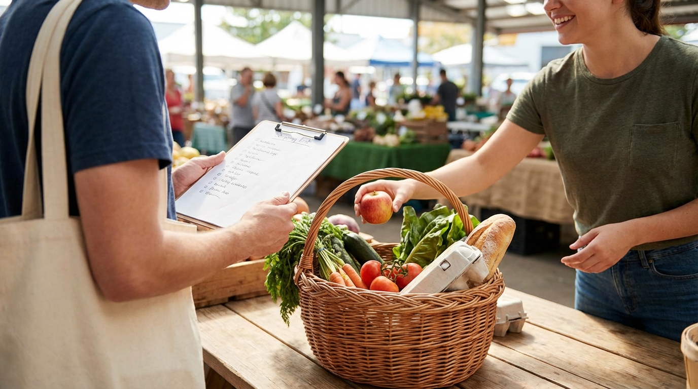 Votre liste de courses toute prête pour la semaine
