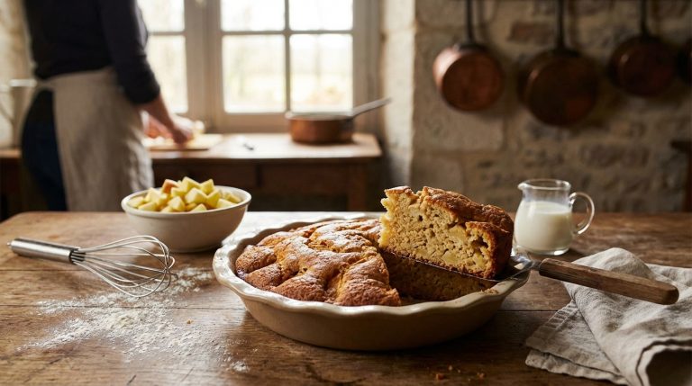 Gâteau aux pommes moelleux et ultra rapide : la recette inratable