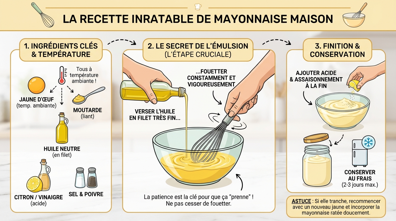 Étapes de préparation