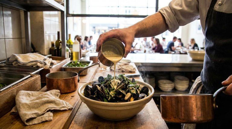 Home 28 Moules à la crème : la recette incontournable