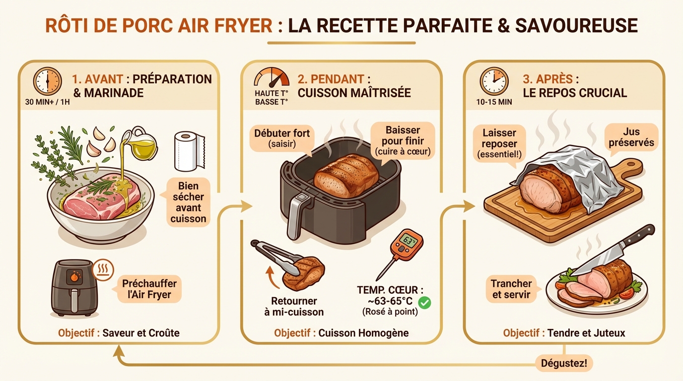 Étapes de préparation