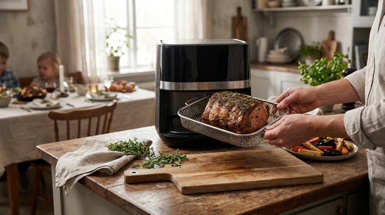Home 24 Rôti de porc air fryer : la recette parfaite et savoureuse