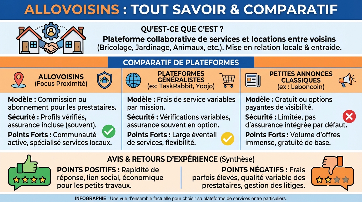Tout savoir sur allovoisins : avis et comparatif 1 Les avantages d'AlloVoisins