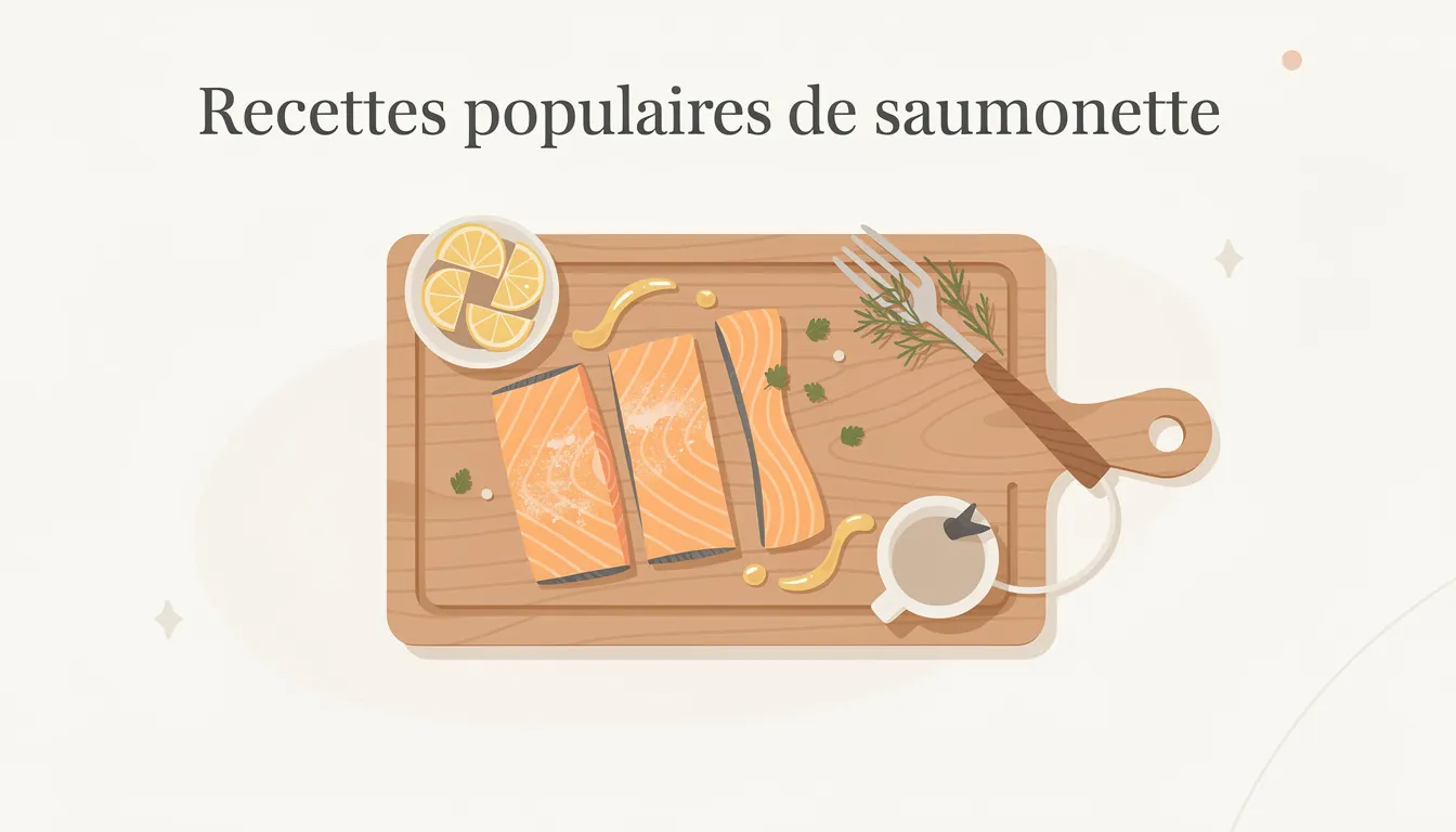 Recettes populaires de saumonette