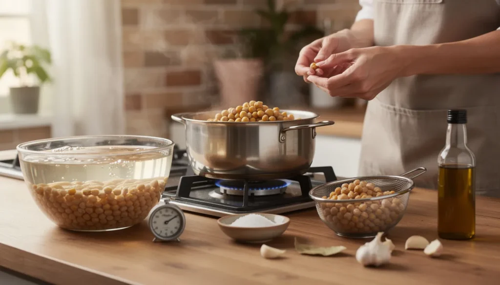Comment réussir la cuisson des pois chiches à tous les coups