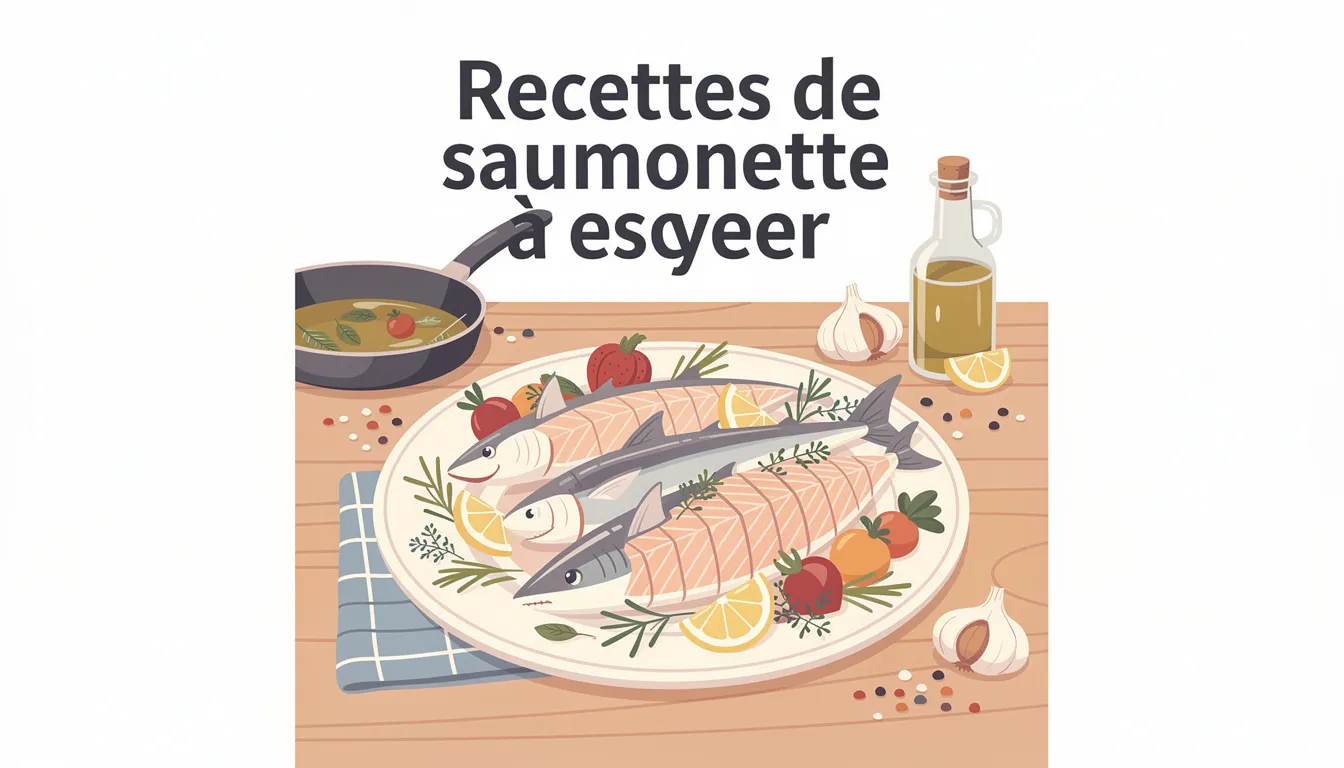 Recettes de saumonette à essayer