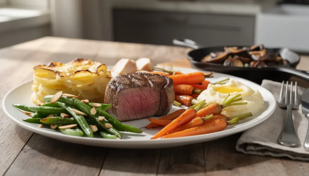 Les meilleurs accompagnements pour un filet mignon