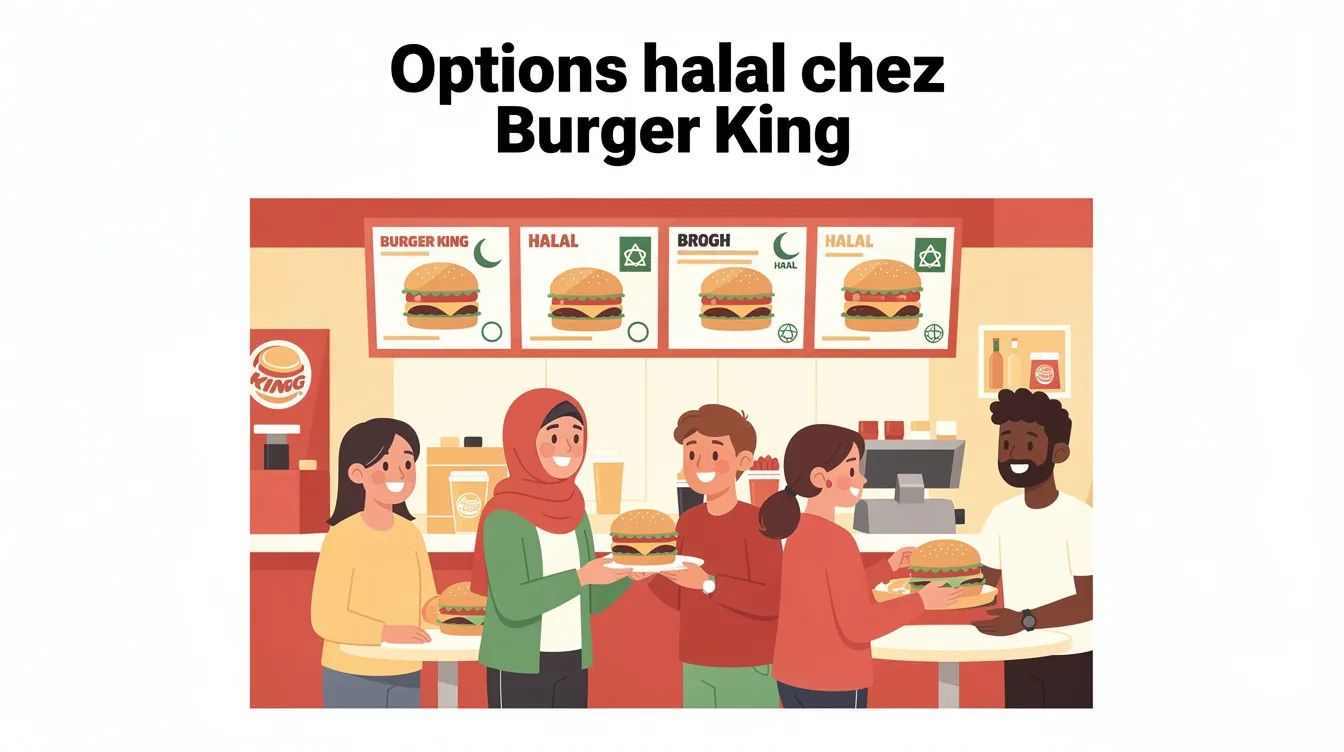 Options halal chez Burger King