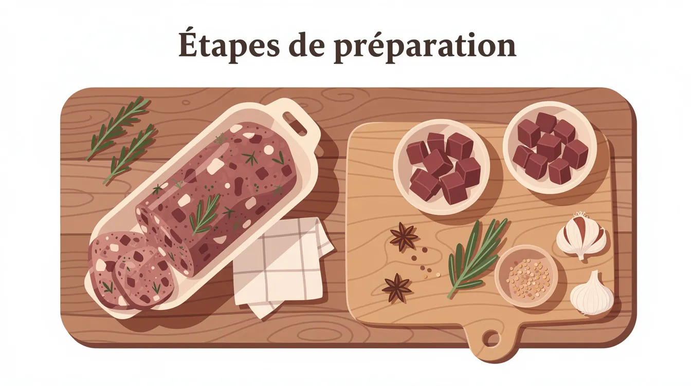 Étapes de préparation