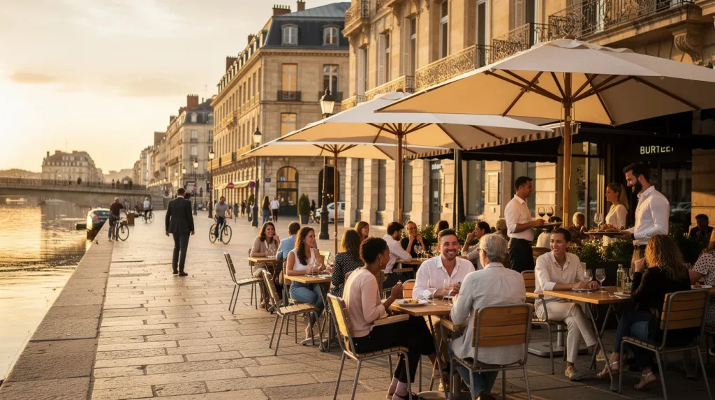 Découvrez les meilleurs restaurants sur les quais à bordeaux