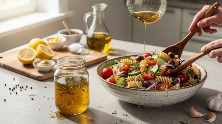 La meilleure vinaigrette pour salade de pâtes