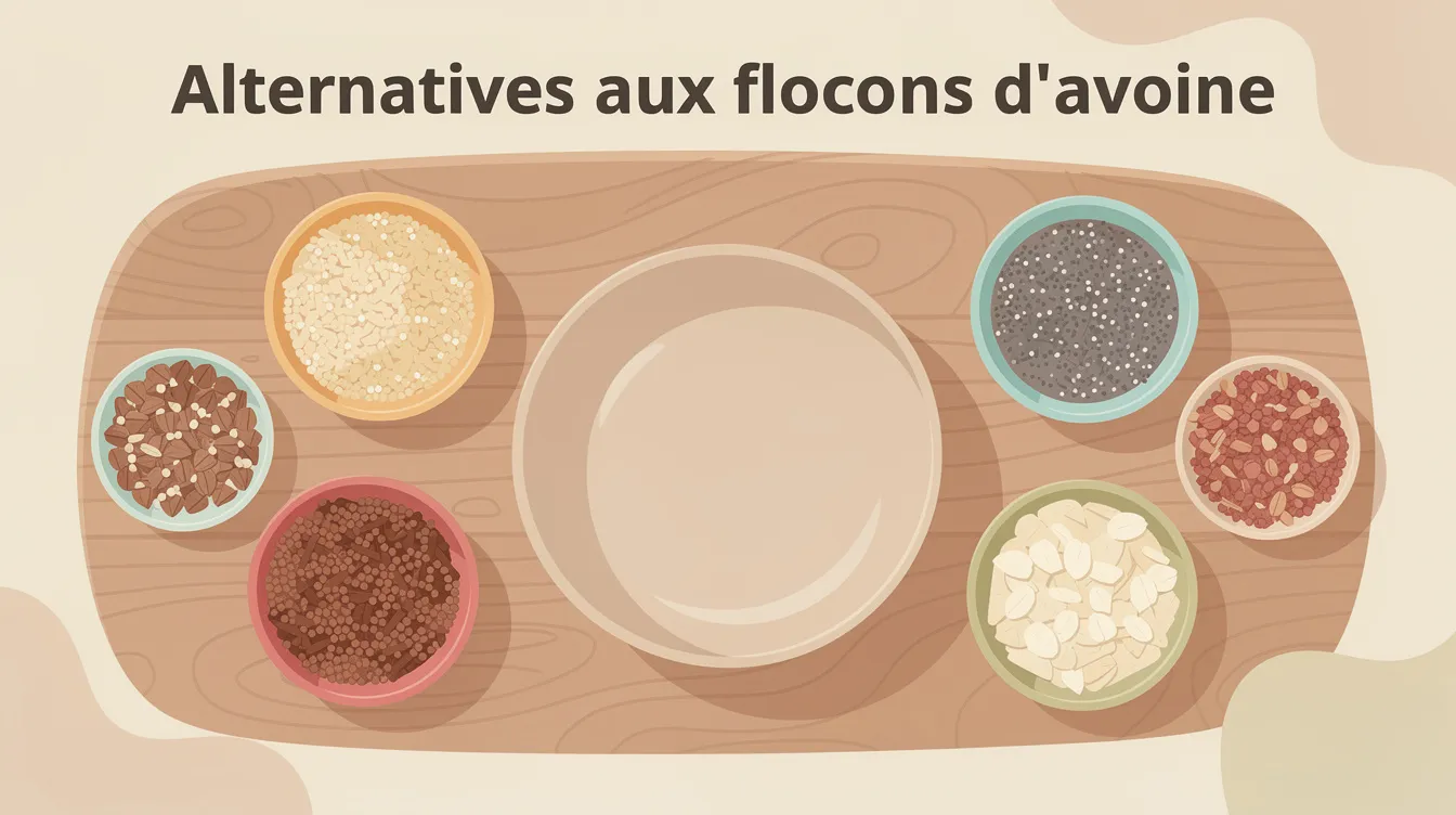Alternatives aux flocons d’avoine