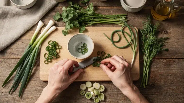 Les meilleures alternatives pour remplacer la ciboulette