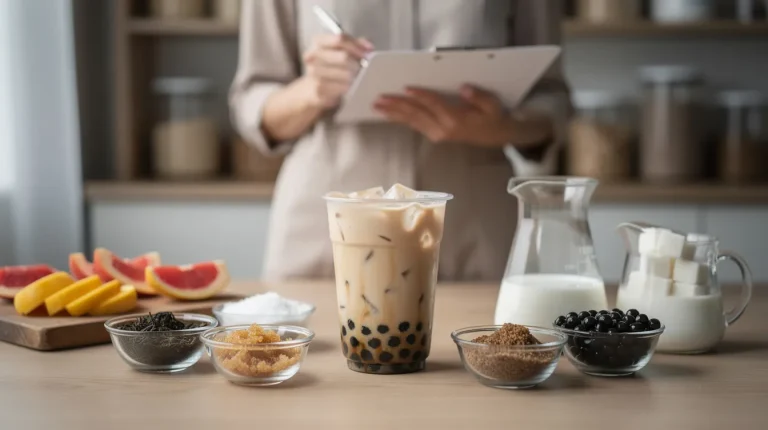 Les véritables valeurs nutritionnelles du bubble tea