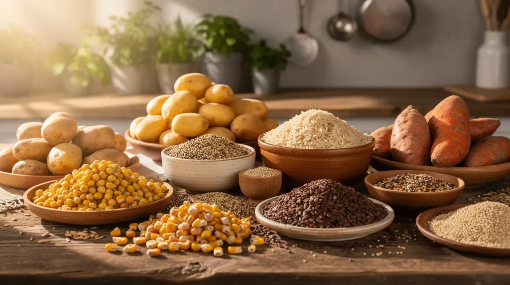 Listes des féculents : les incontournables pour votre santé