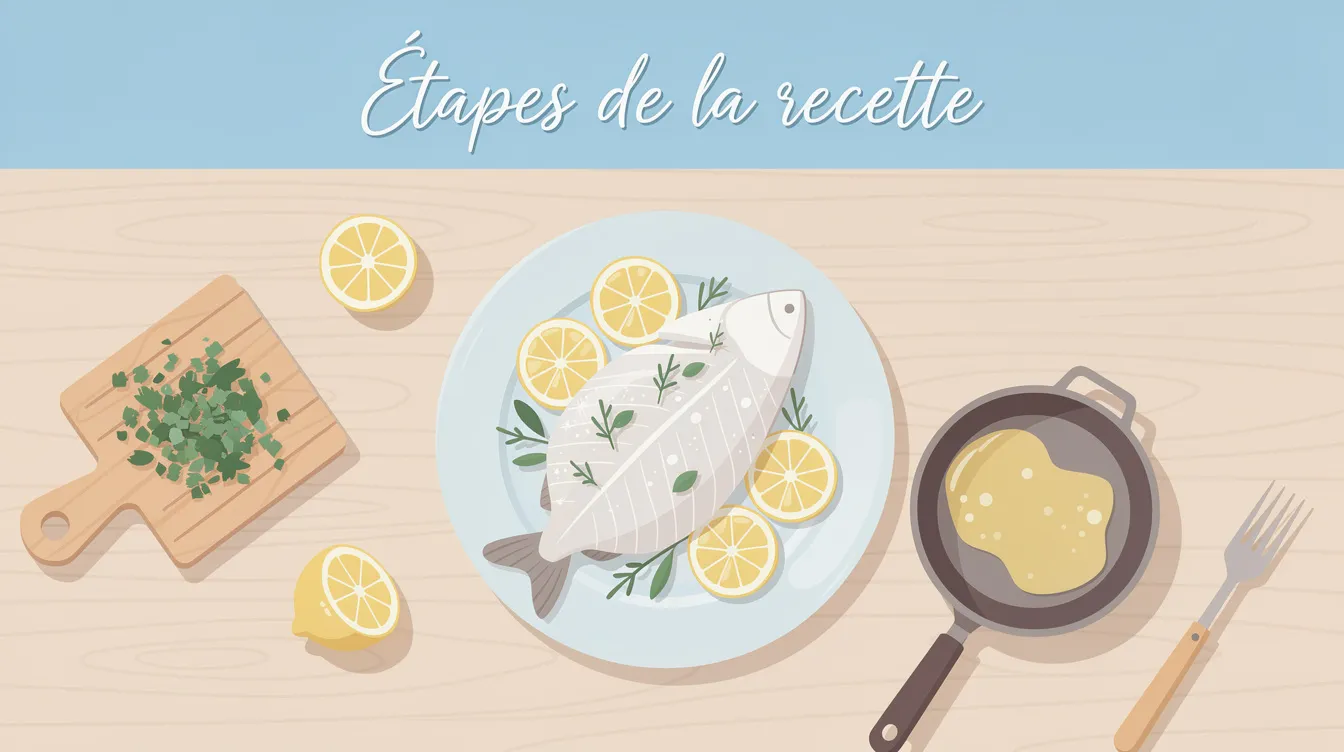 Étapes de la recette