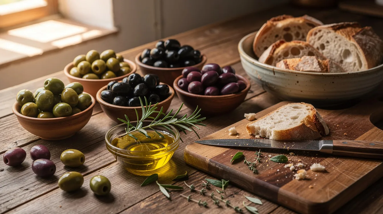 L'olive dans la cuisine