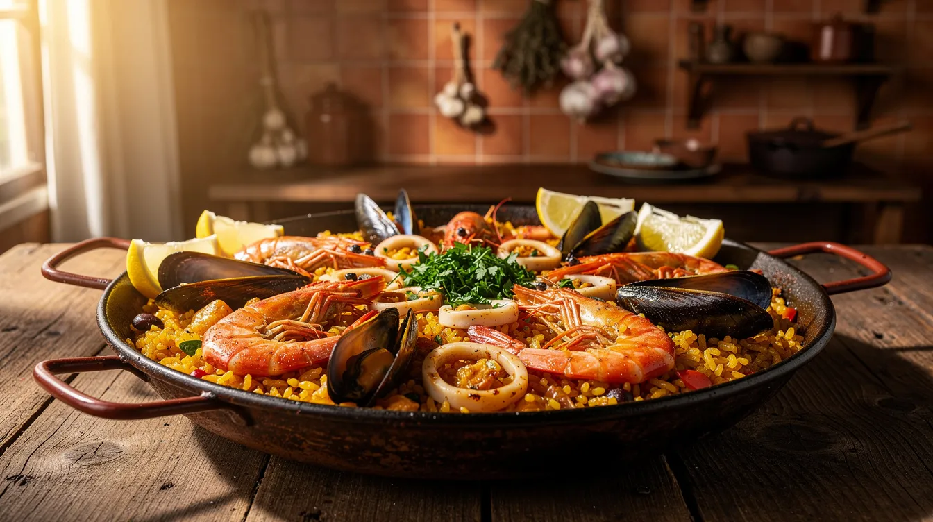 Recette paella fruits de mer surgelés : délicieuse et rapide
