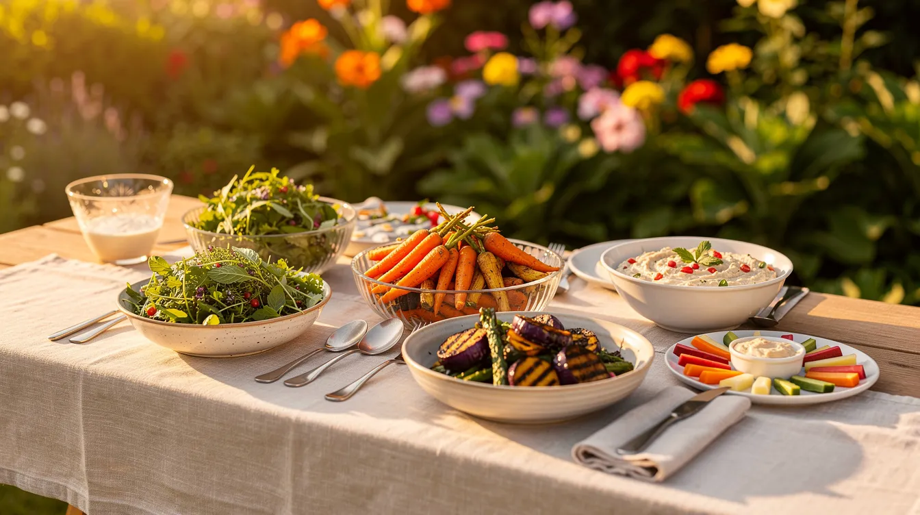 Idées d’accompagnements légers pour vos repas de fête