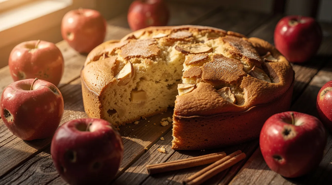 Cake aux pommes extra moelleux : la recette inratable
