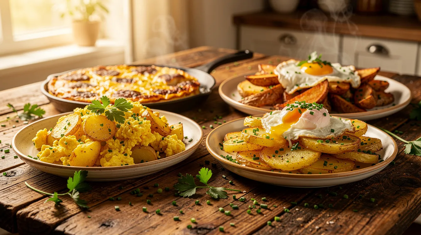 Recette rapide d'œufs et pommes de terre : 5 idées délicieuses