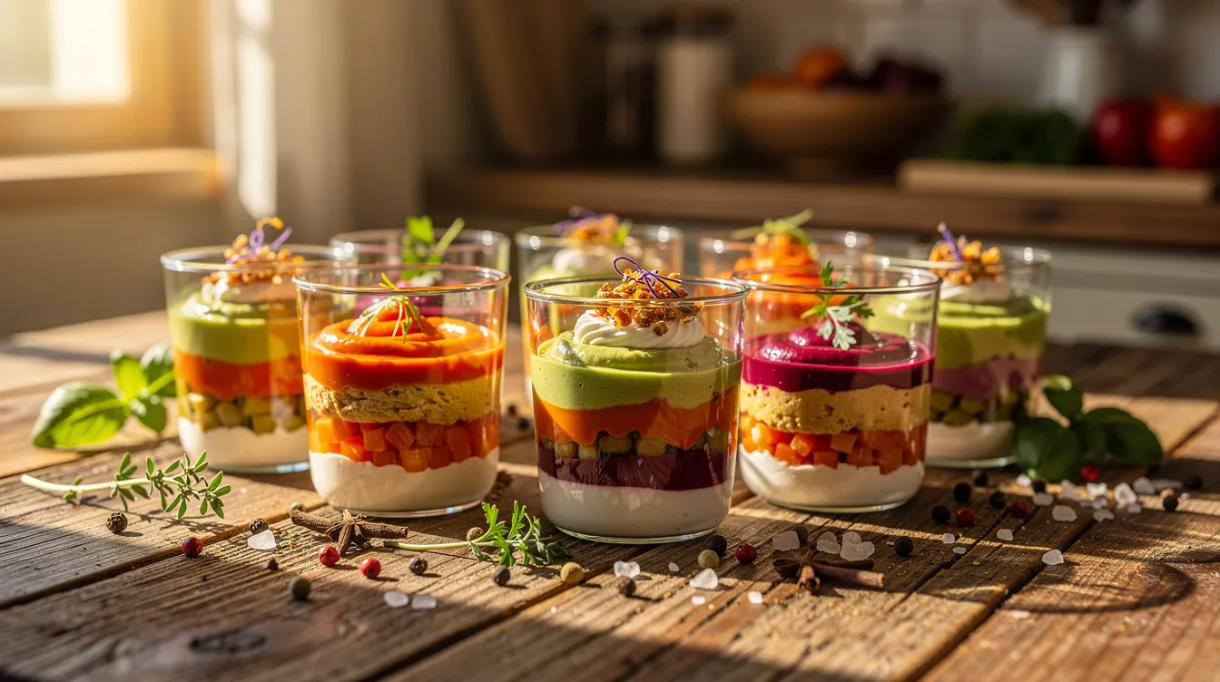 Verrines salées faciles et pas chères : 10 recettes délicieuses