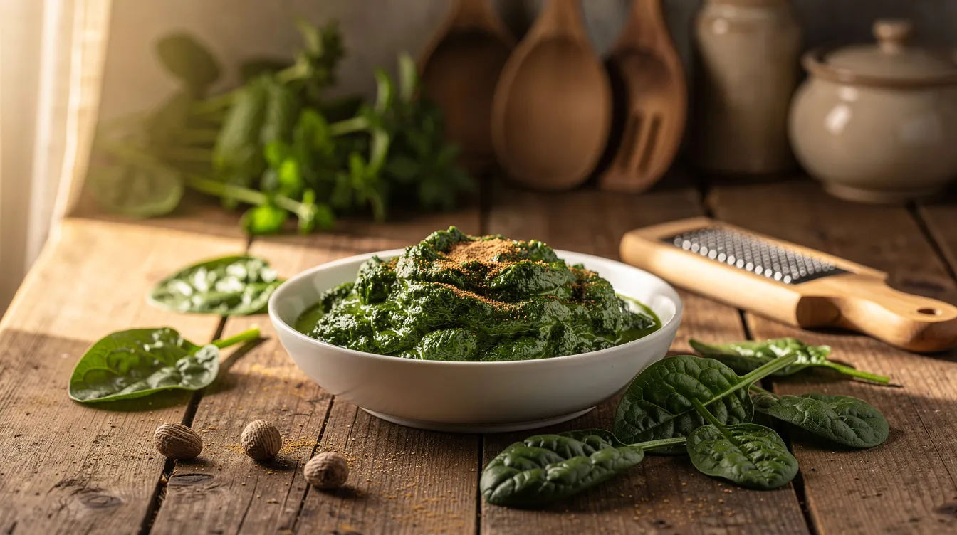 Épinard frais à la crème : la recette gourmande et facile