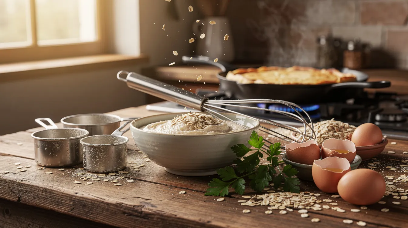 Recette simple de la galette de son d'avoine