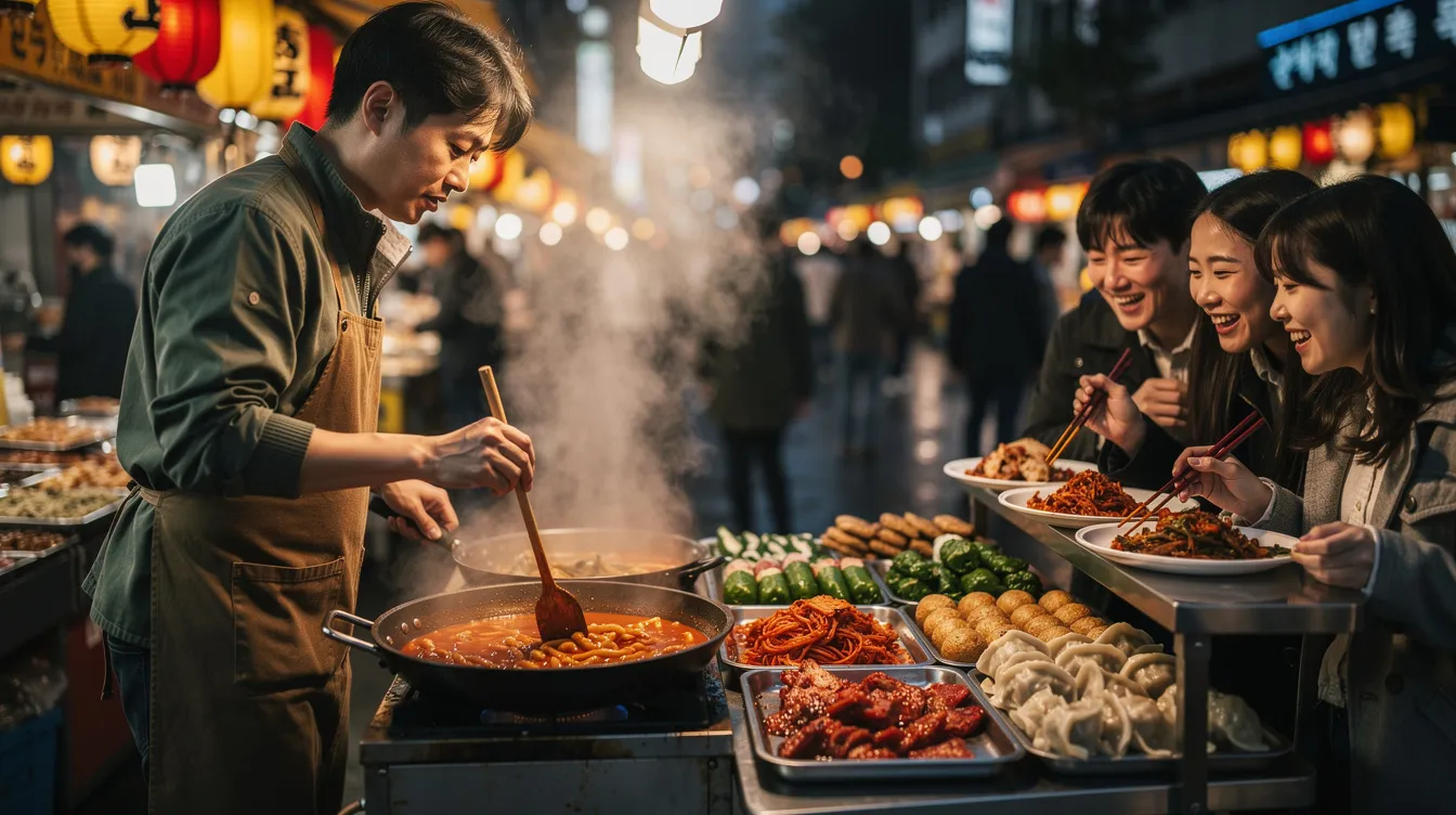 Street food coréenne : 10 plats incontournables à découvrir