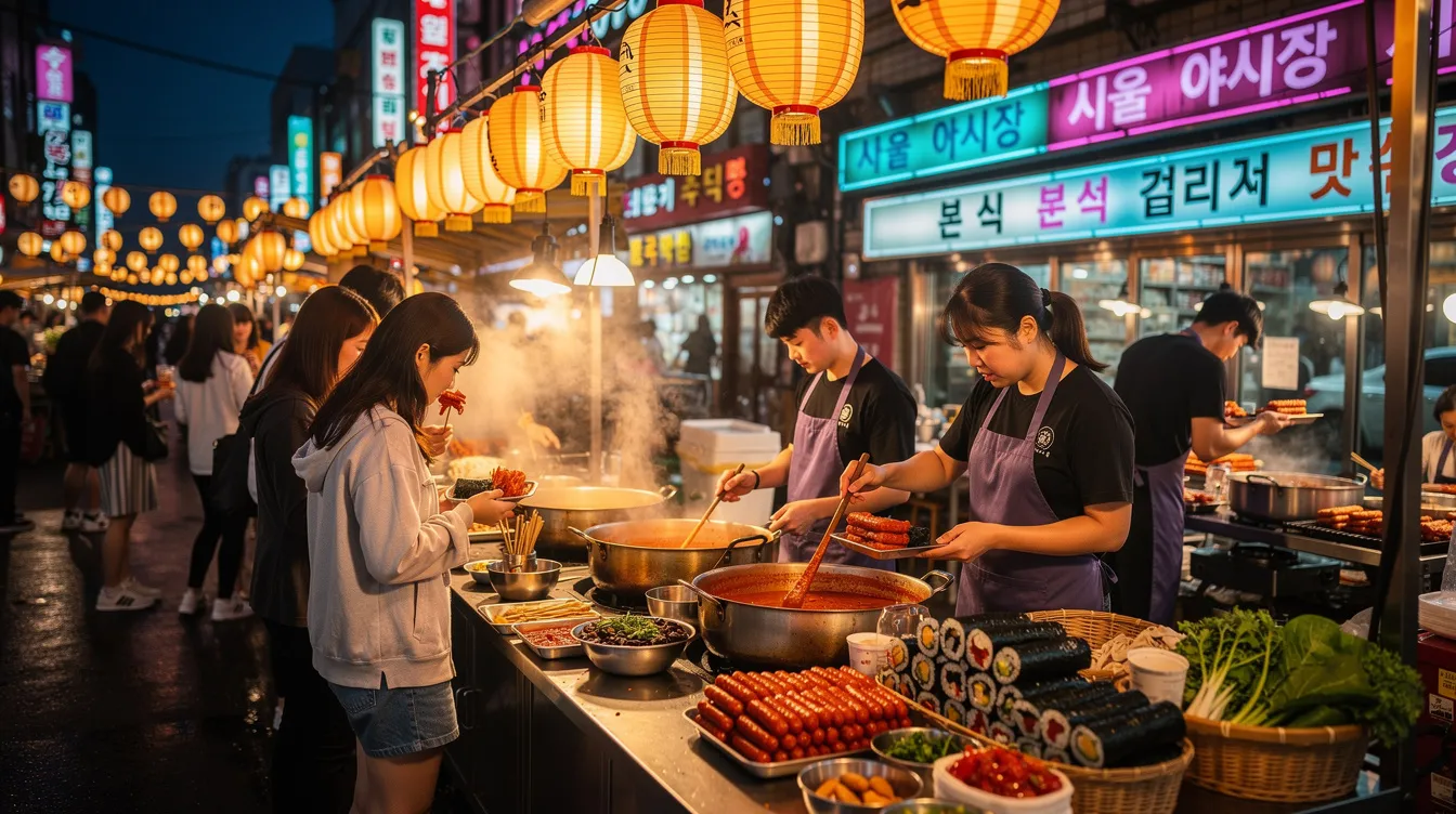 Pourquoi la street food coréenne est-elle si populaire ?